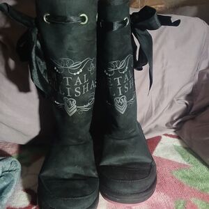 Metal Mulisha Women's Black Winter Boots